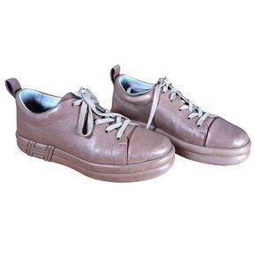 Hermes Calfskin Happy Sneakers Rose Perle Size Womens EU 40 US 10